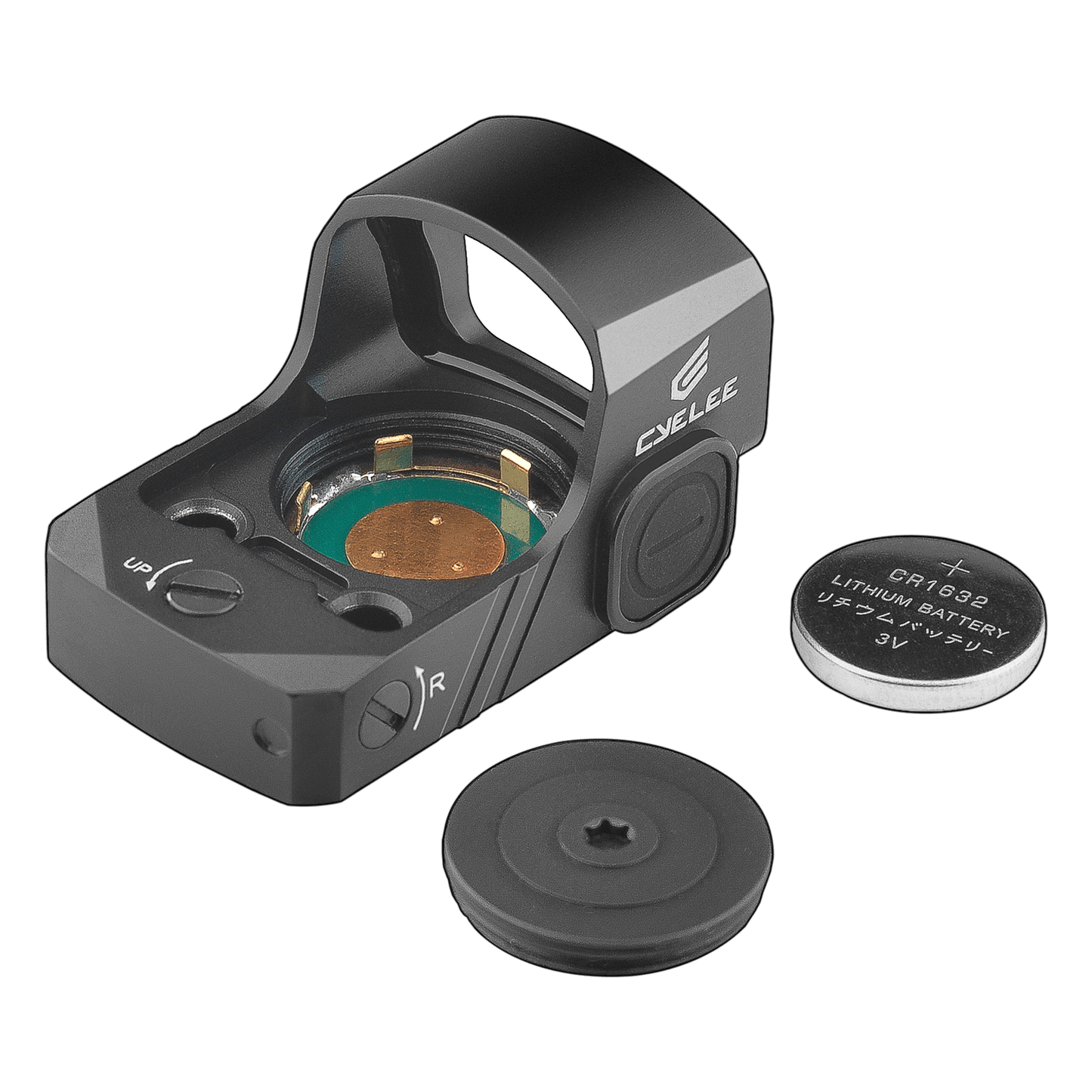 Cyelee CAT0-G, Green 3 MOA Dot, For RMSc/407k/507k Footprint