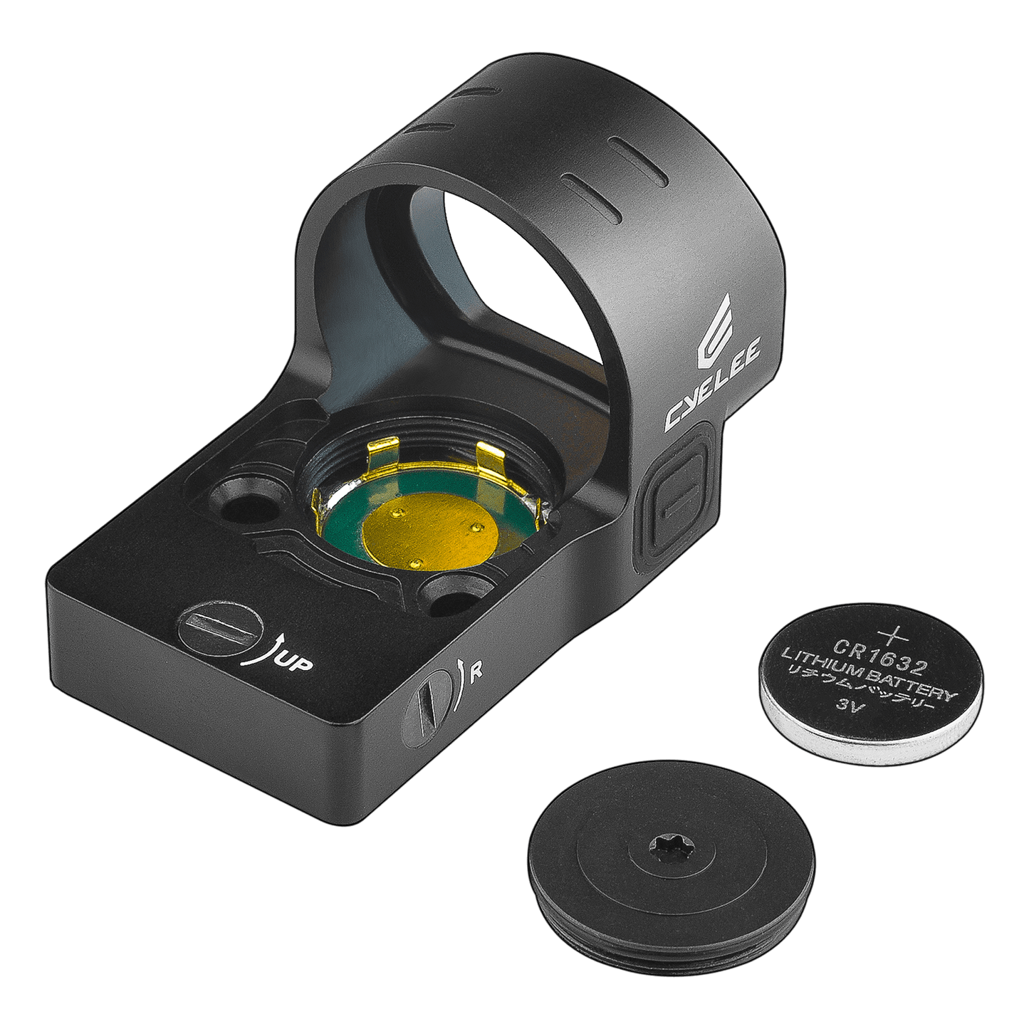 Cyelee Chameleon G-SRS8 w/ STIG-RS, Green 8 MOA Dot, For RMR/407C/507C Footprint